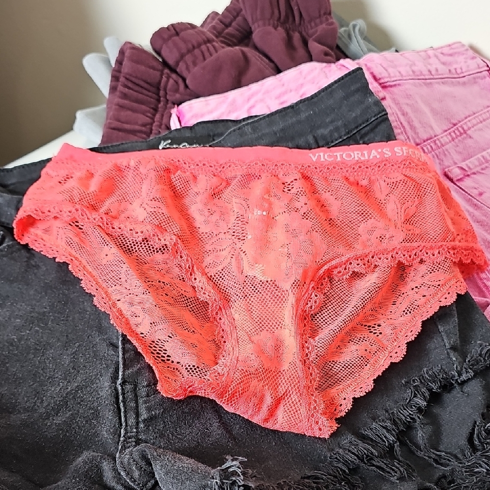 VS Hiphugger Lace Panty Small